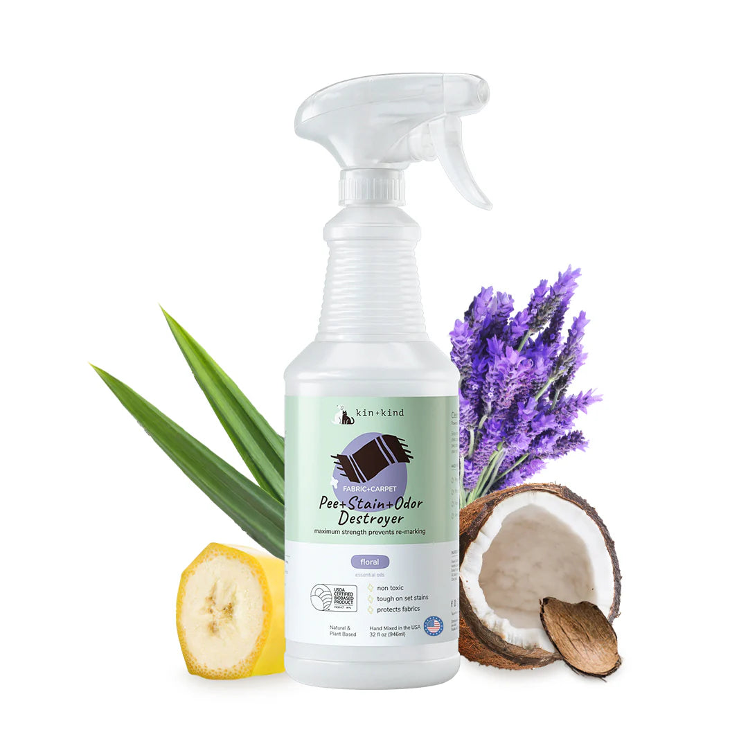 kin+kind Urine & Stain + Odour Destroyer | Fabric + Carpet