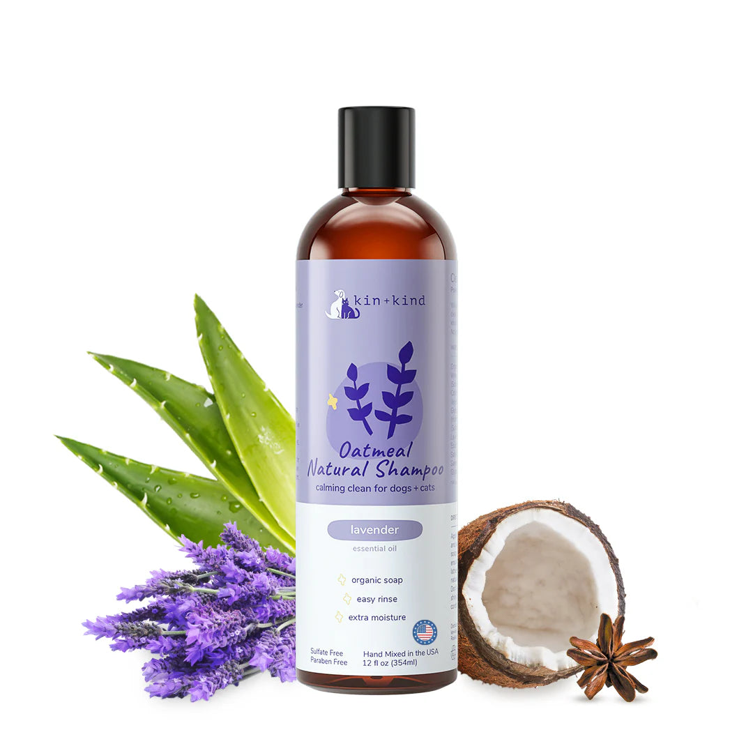 kin+kind Natural Shampoo | Oatmeal Lavender