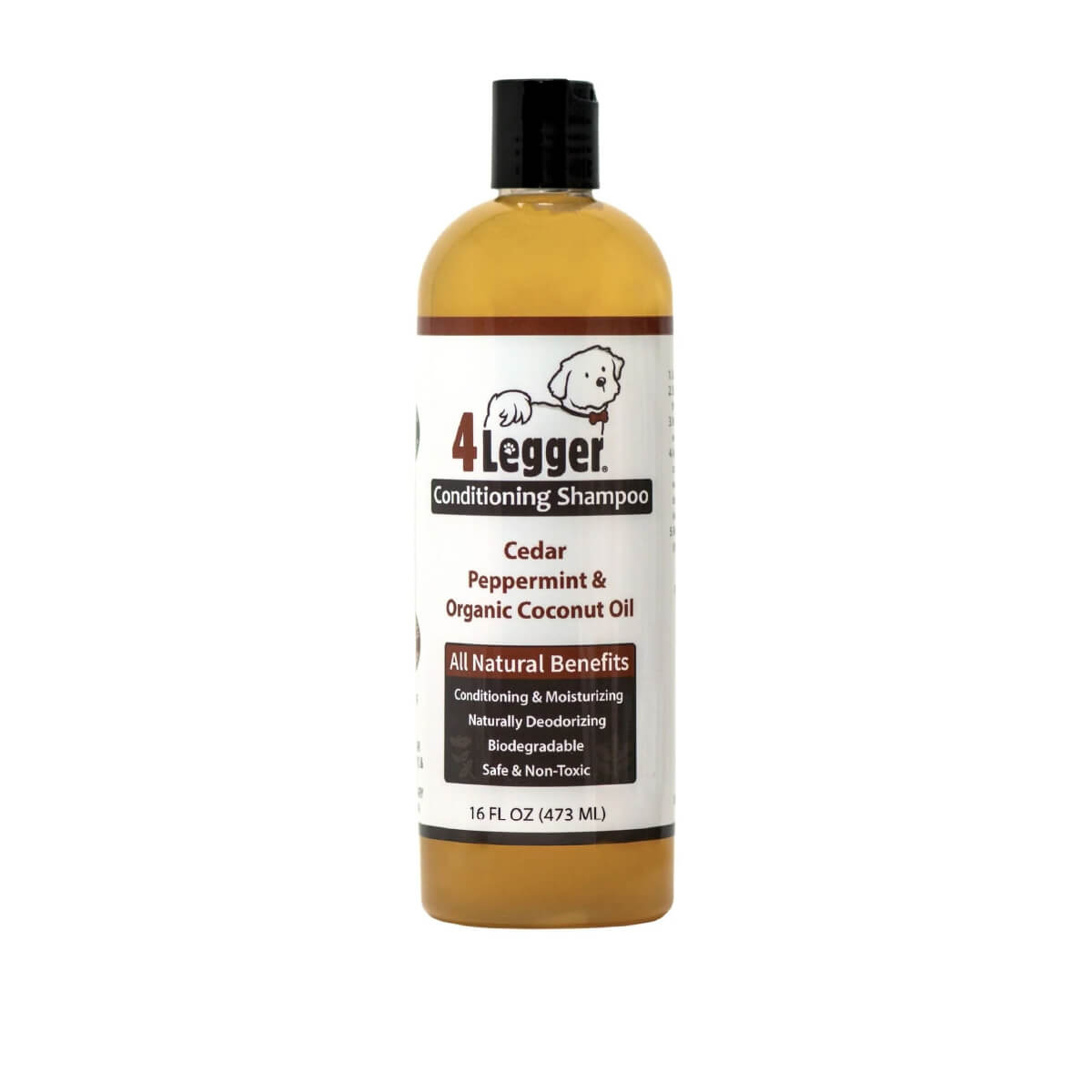 4-Legger Organic Cedar, Peppermint & Eucalyptus Conditioning Shampoo
