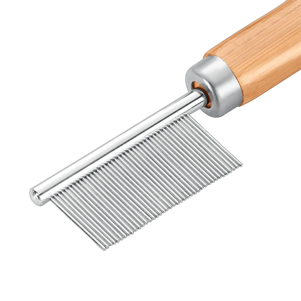ARTERO Mini-Eye Pin Bamboo Handle Comb, 20 mm against a white background.