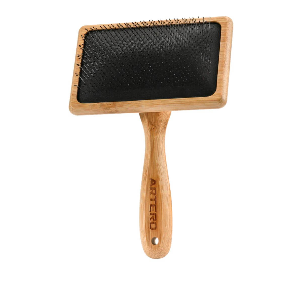 ARTERO P937 bamboo slicker 11mm protected pin large against a white background.