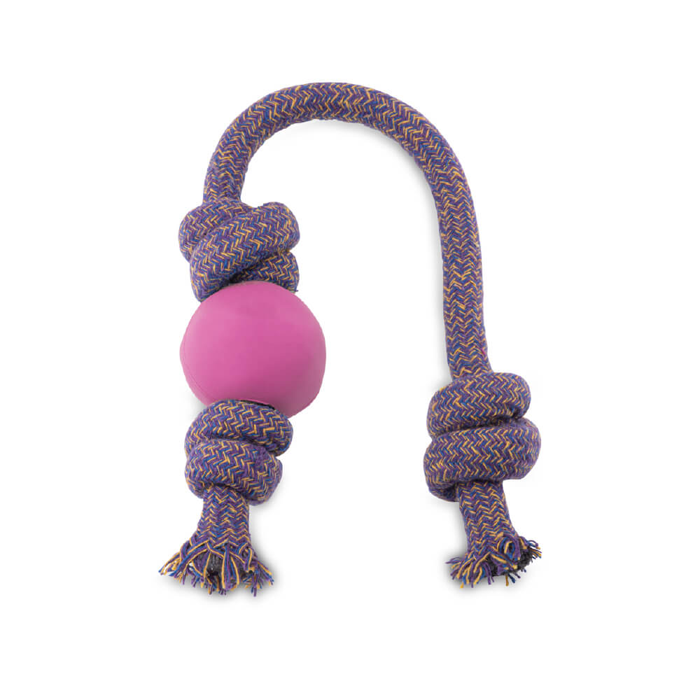 Beco Natural Rubber Ball on Rope