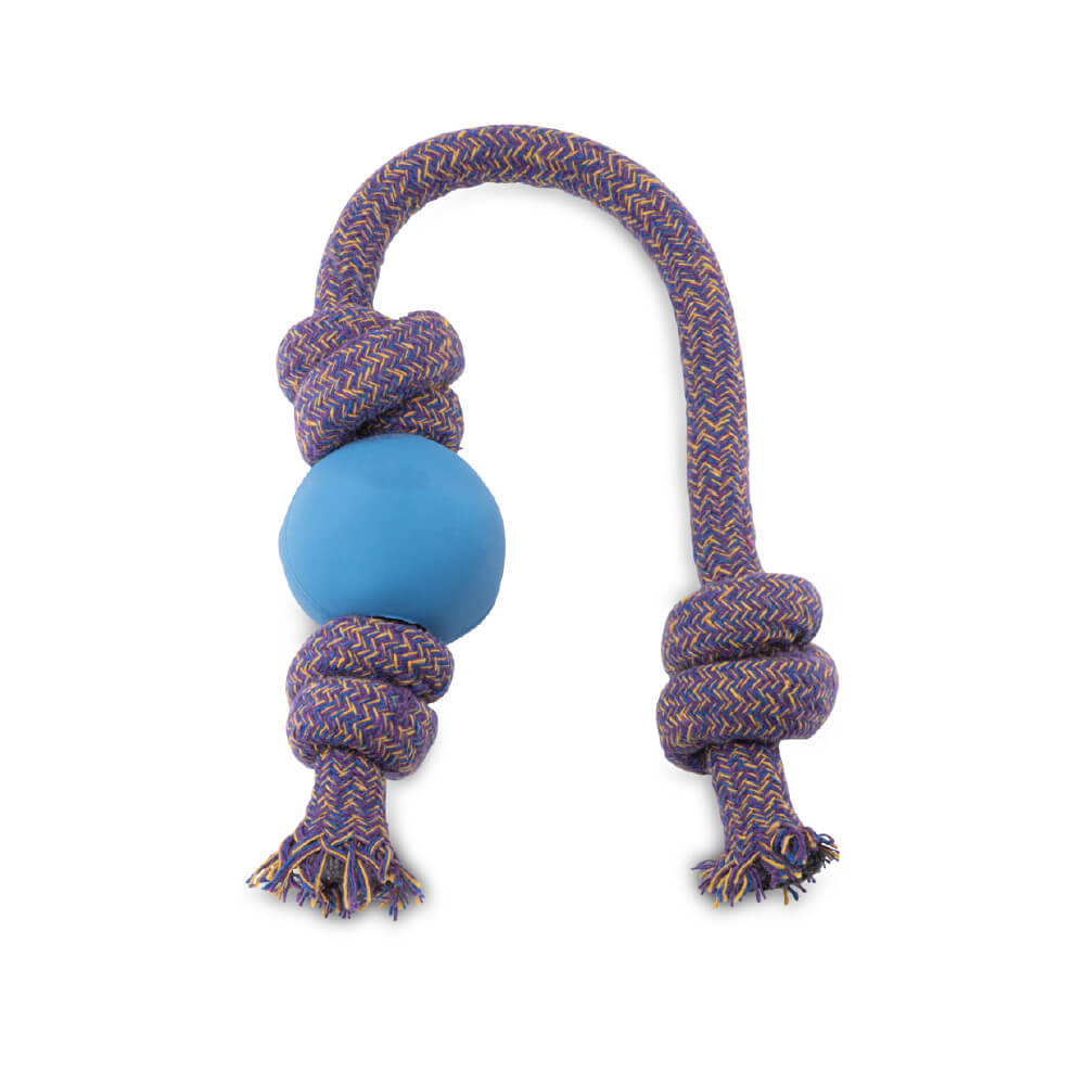 Beco Natural Rubber Ball on Rope
