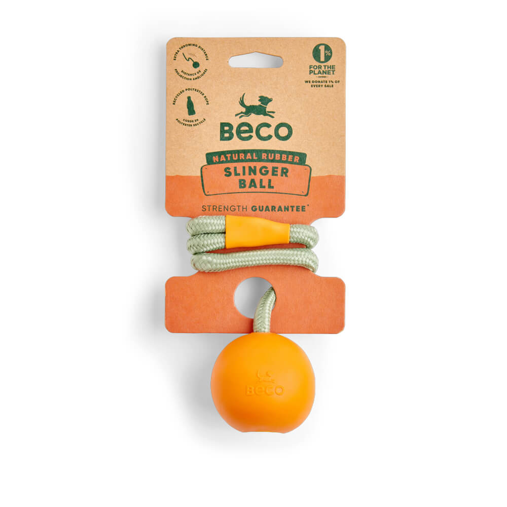 Beco Natural Rubber Slinger Ball