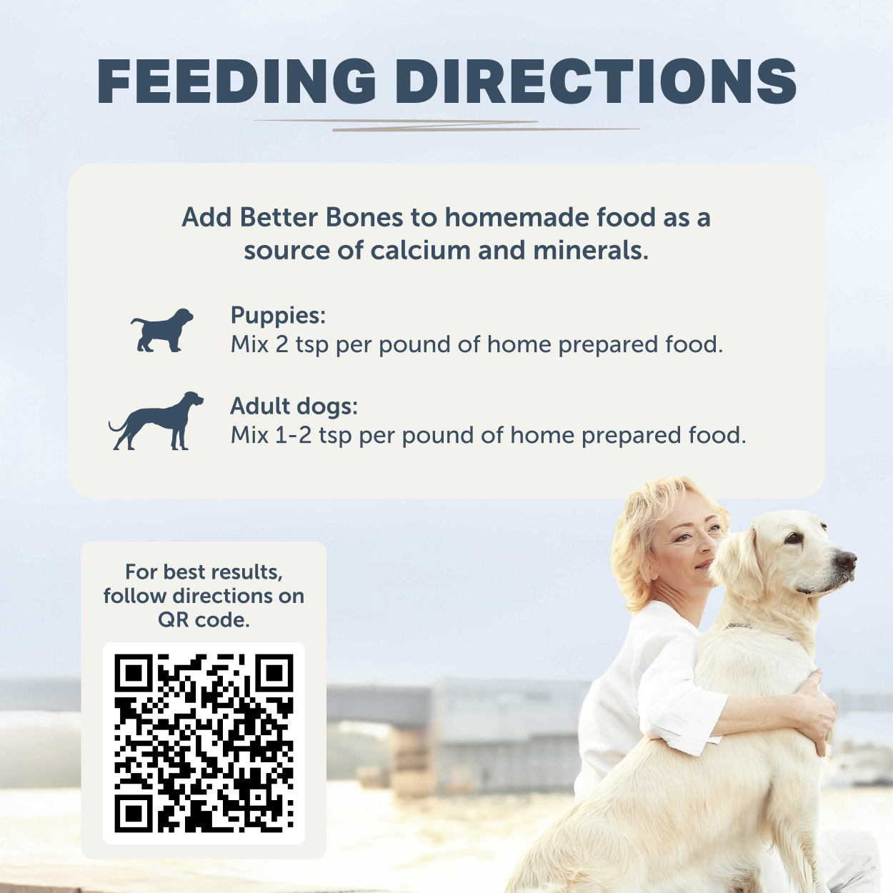 Four Leaf Rover Better Bones | Dried Bone For Homemade Diets