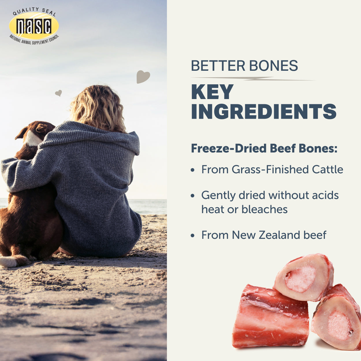 Four Leaf Rover Better Bones | Dried Bone For Homemade Diets