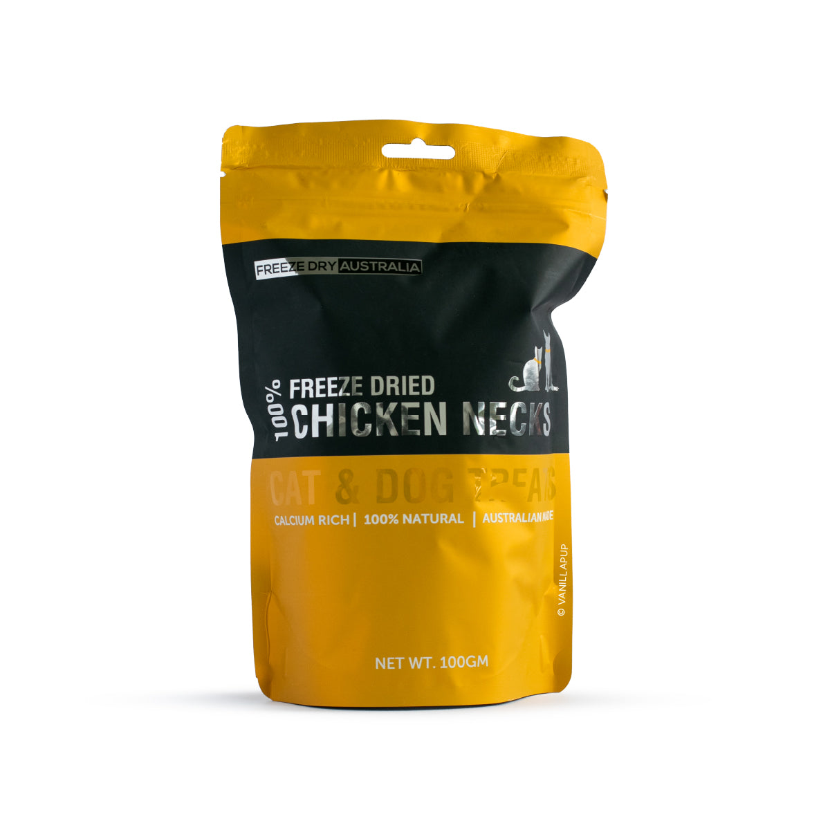 Freeze Dry Australia Chicken Necks 100g