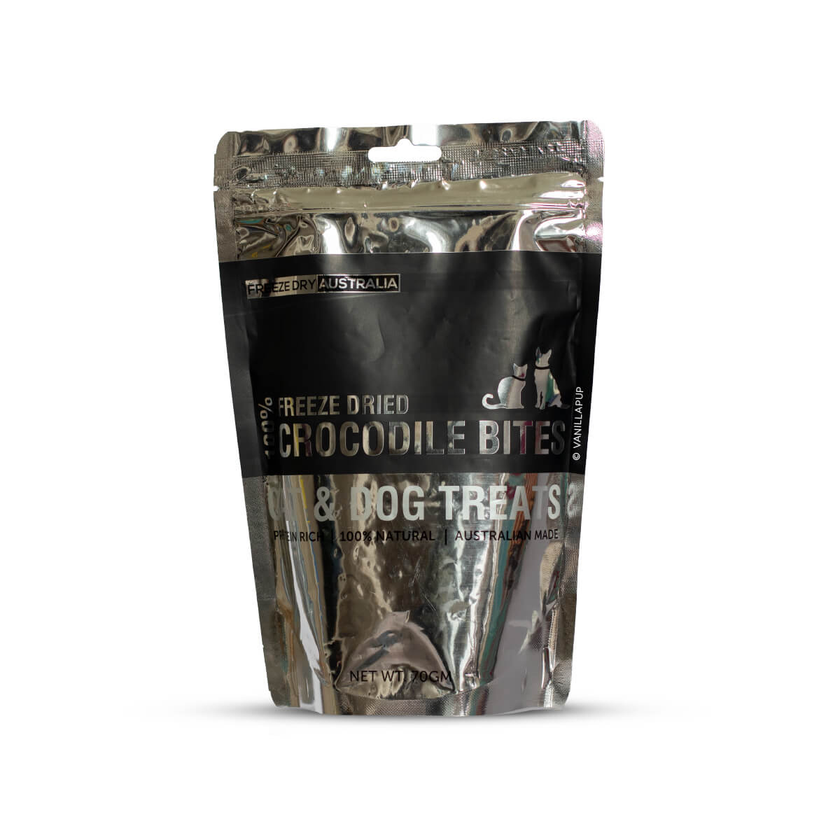 Freeze Dry Australia Crocodile Bites 70g