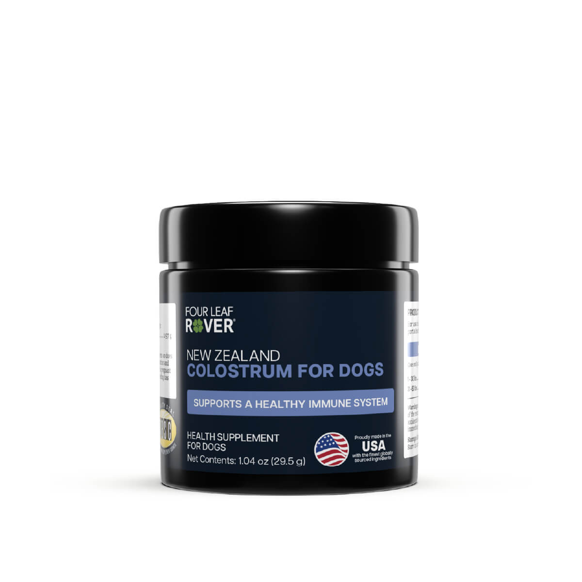 Four Leaf Rover Bovine Colostrum | First Milk from Cows