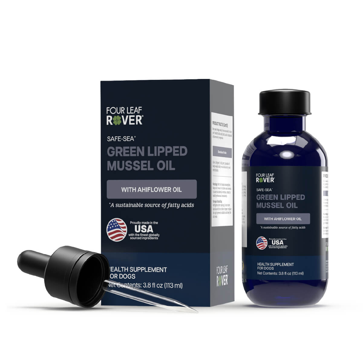 Four Leaf Rover Safe-Sea | Green Lipped Mussel Oil