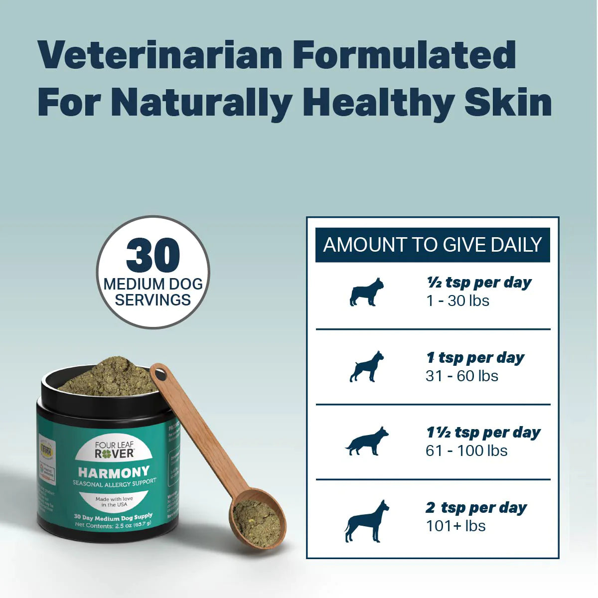Four Leaf Rover Harmony | Seasonal & Environmental Allergy Support