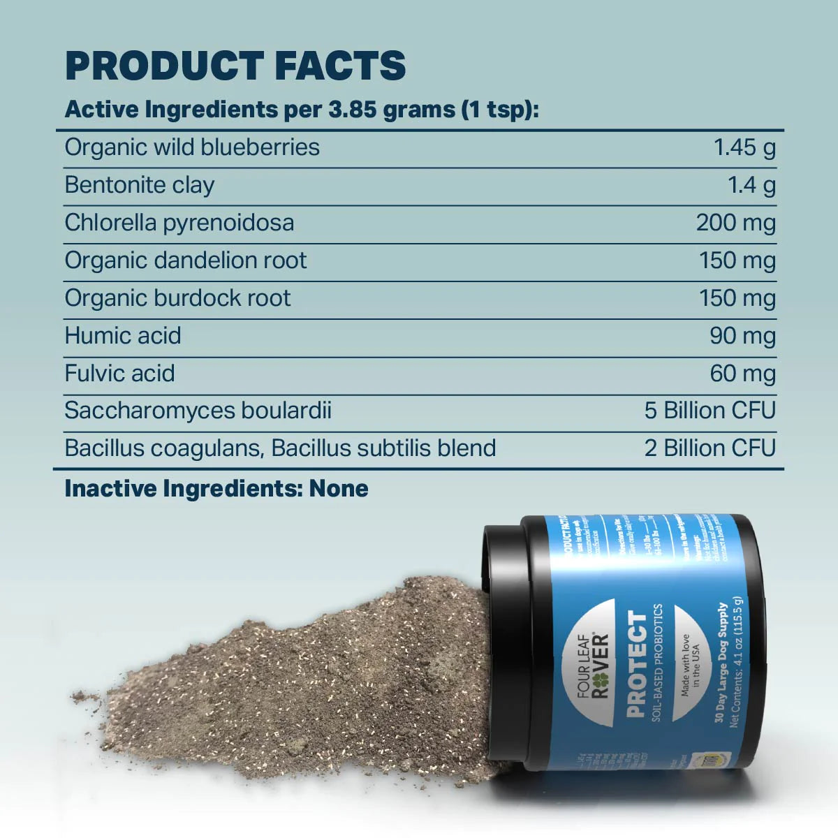 Four Leaf Rover PROTECT | Soil Based Probiotics