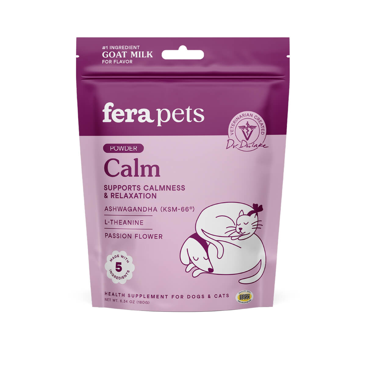 Fera Pets Calm Goat Milk Topper For Dogs & Cats
