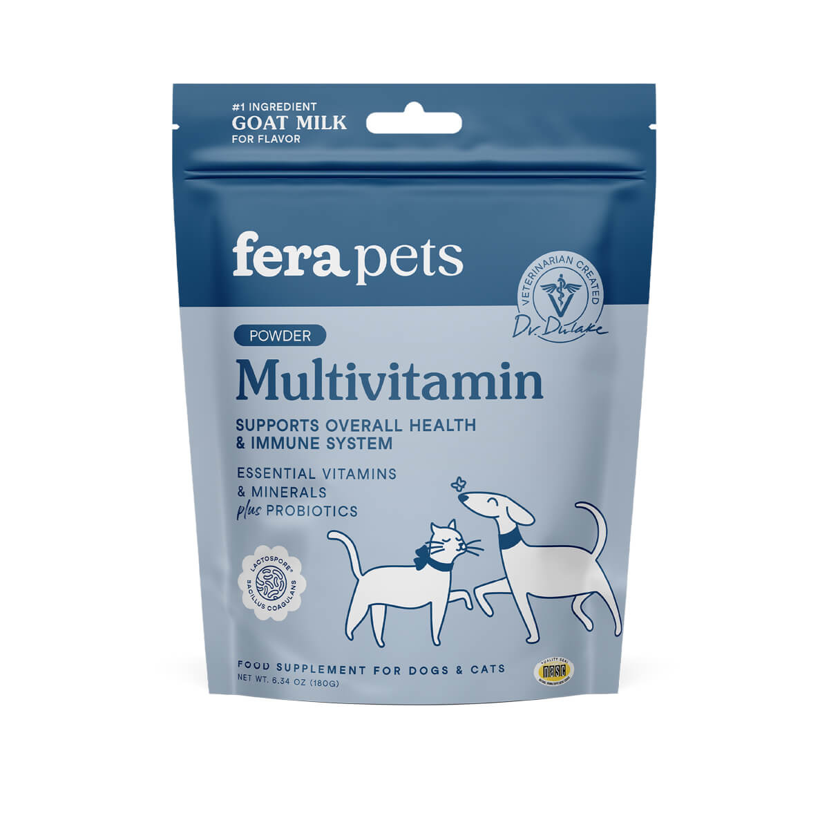 Fera Pets Multivitamin Goat Milk Topper For Dogs & Cats
