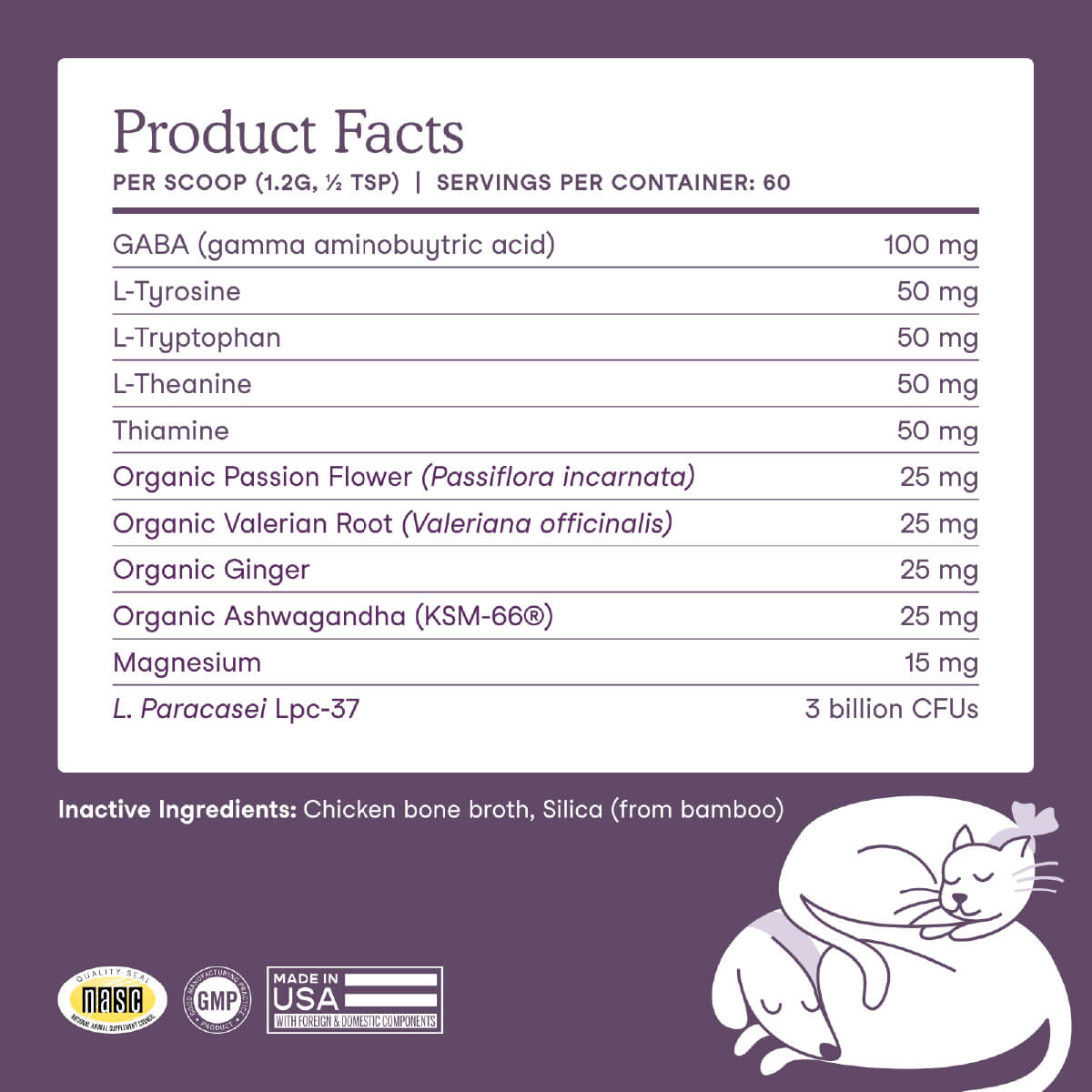 Fera Pets Calming Support for Dogs and Cats