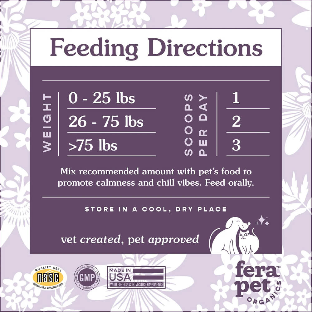 Fera Calming Support for Dogs and Cats