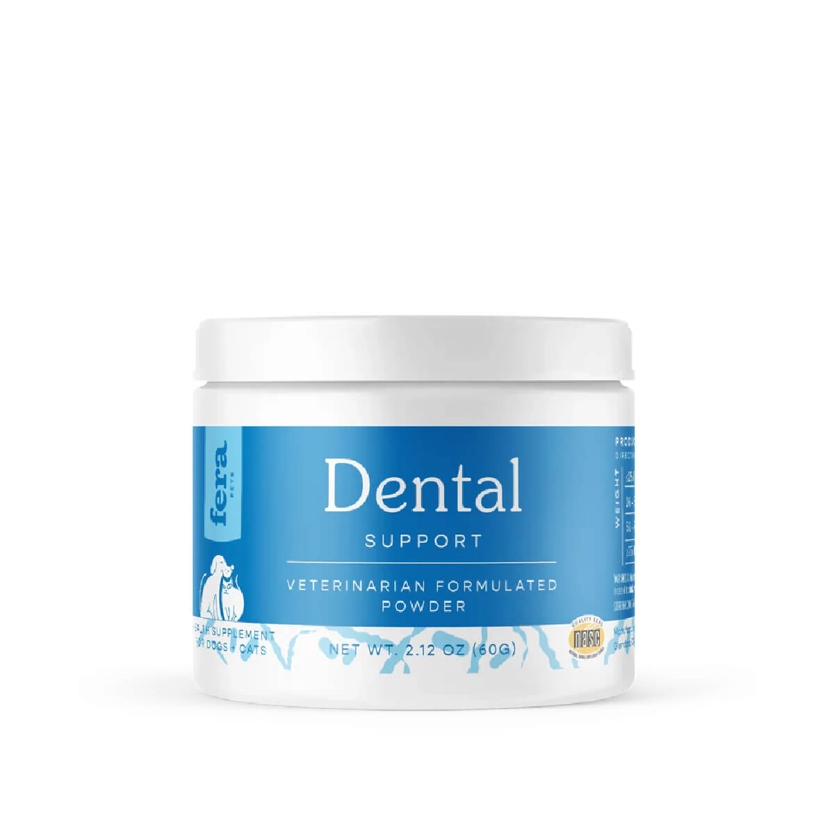 Fera Pets Dental Powder for Cats and Dogs