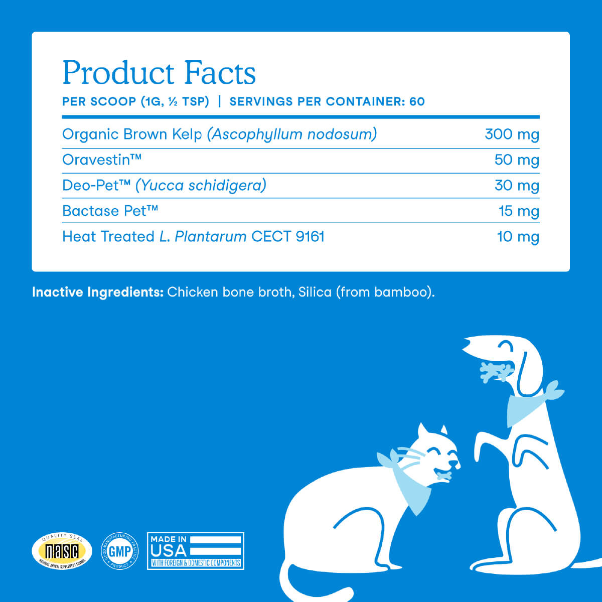 Fera Pets Dental Powder for Cats and Dogs