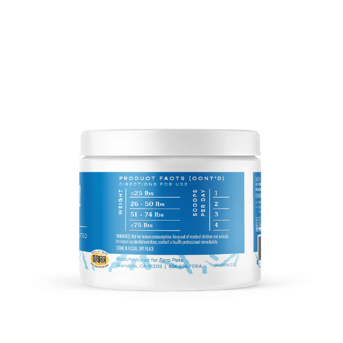 Fera Pets Dental Powder for Cats and Dogs