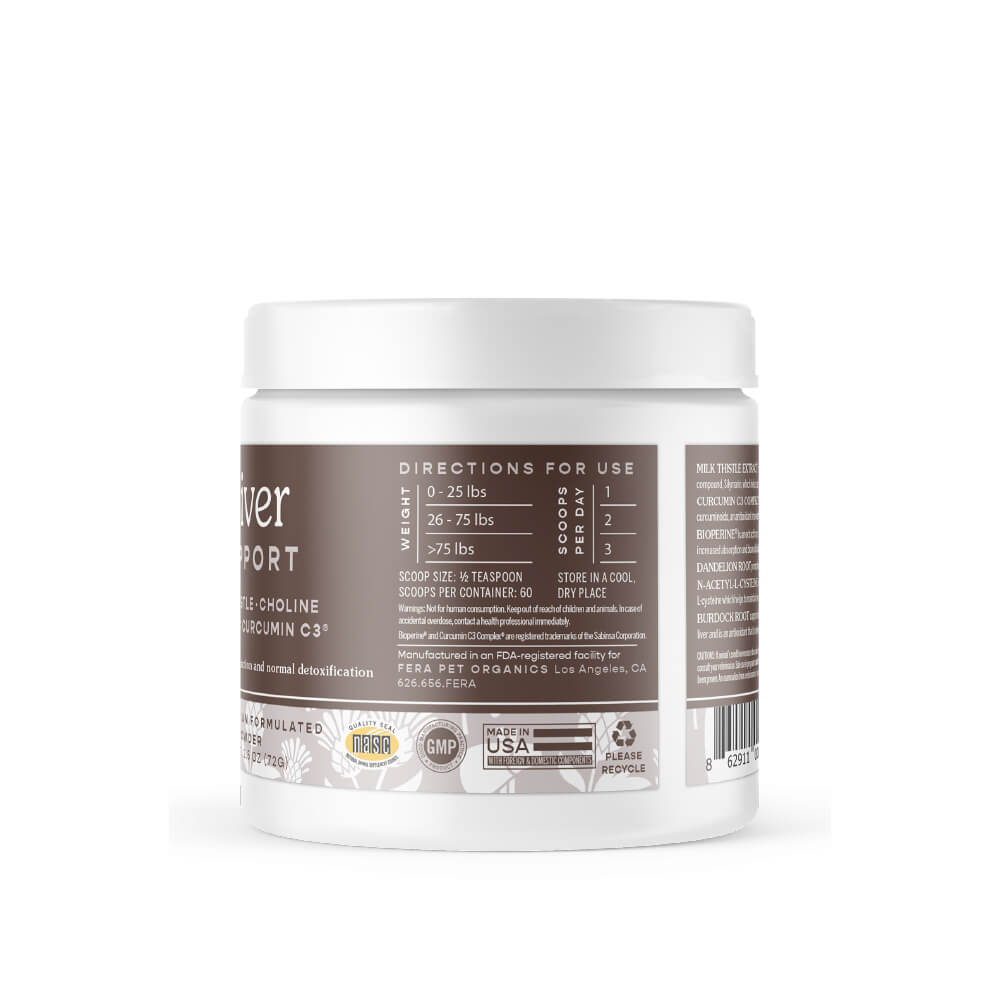 Fera Pets Liver Support for Dogs and Cats