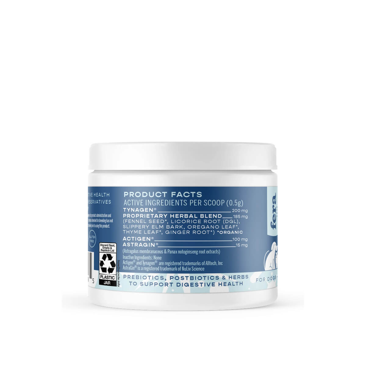 Fera Pets Postbiotics Plus for Dogs