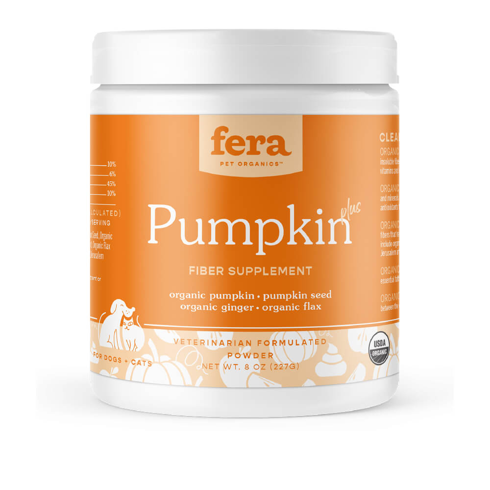 Fera Pumpkin Plus Fibre Support for Dogs and Cats