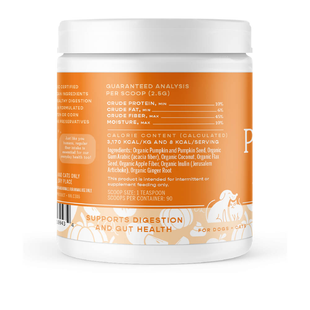 Fera Pets Pumpkin Plus Fibre Support for Dogs and Cats
