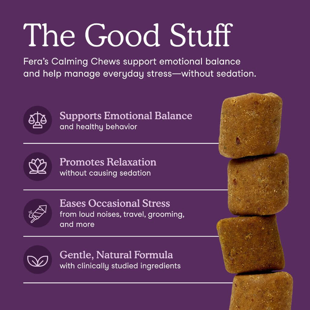 Benefits of Fera Pets Calming Soft Chews