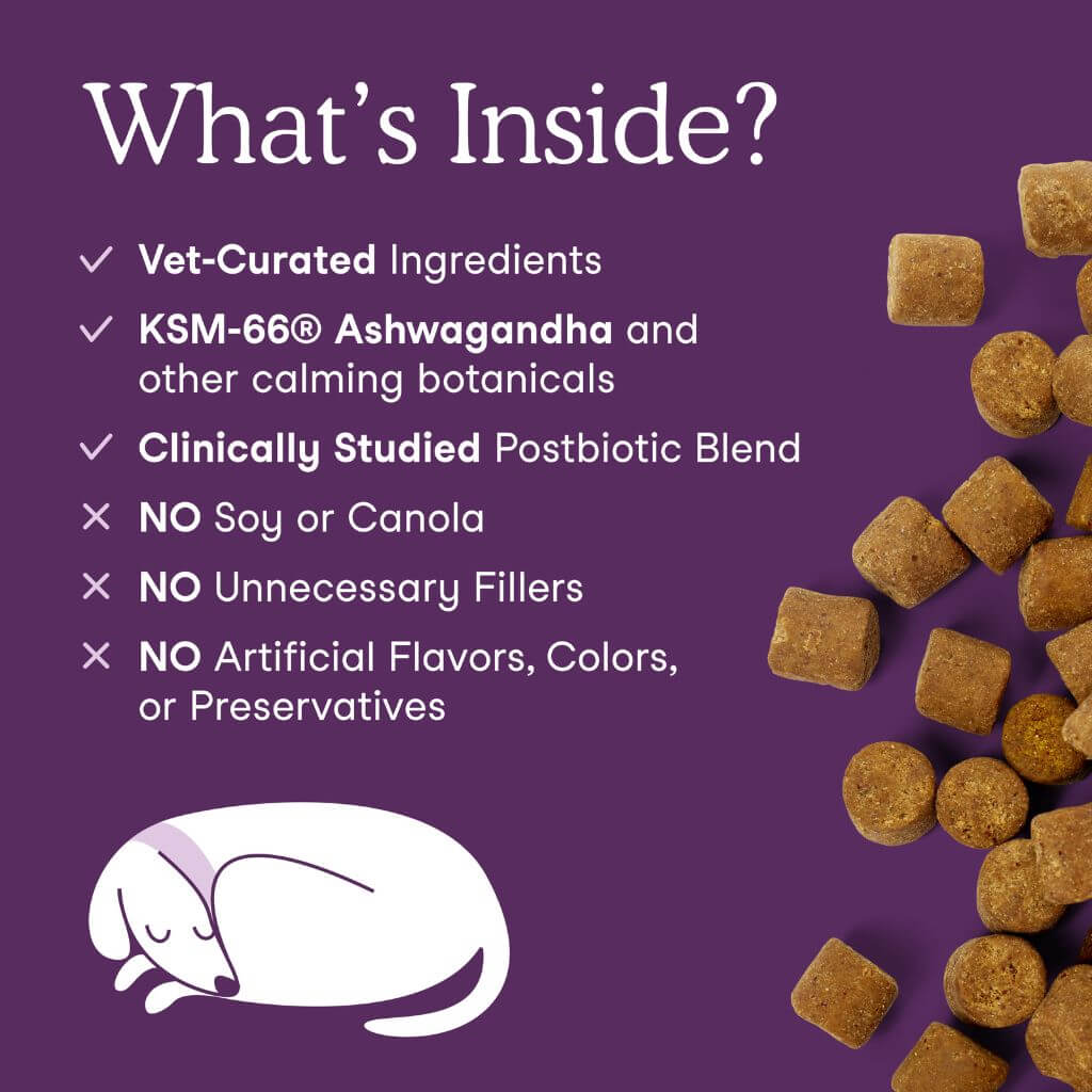 What's inside Fera Pets Calming Soft Chews