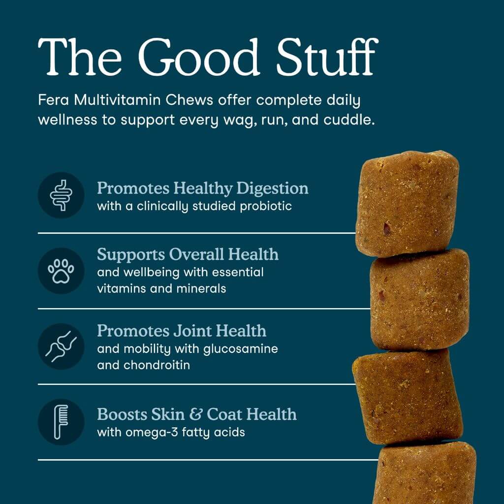 Benefits of Fera Pets Multivitamin Soft Chews
