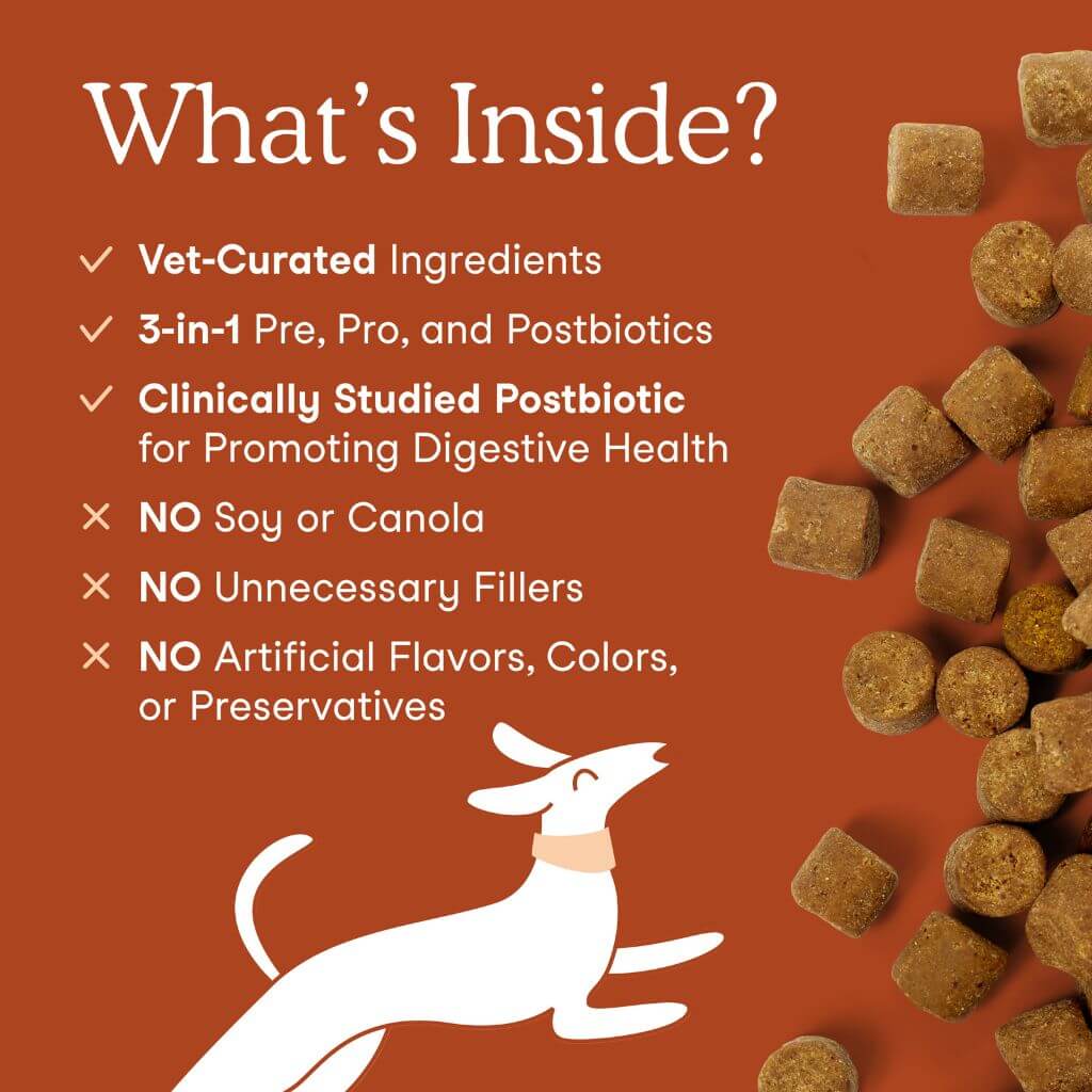 What's inside Probiotics Pets Calming Soft Chews