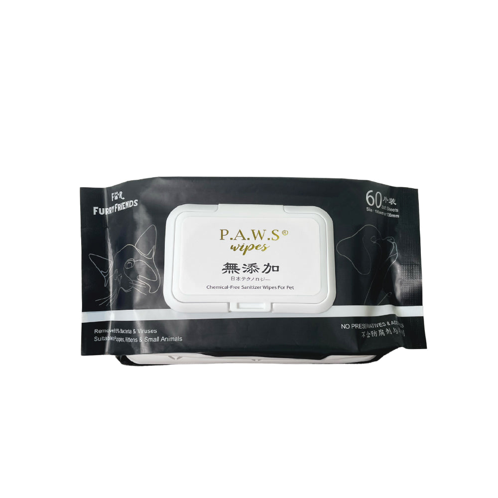 For Furry Friends P.A.W.S Wipes | 60 Sheets