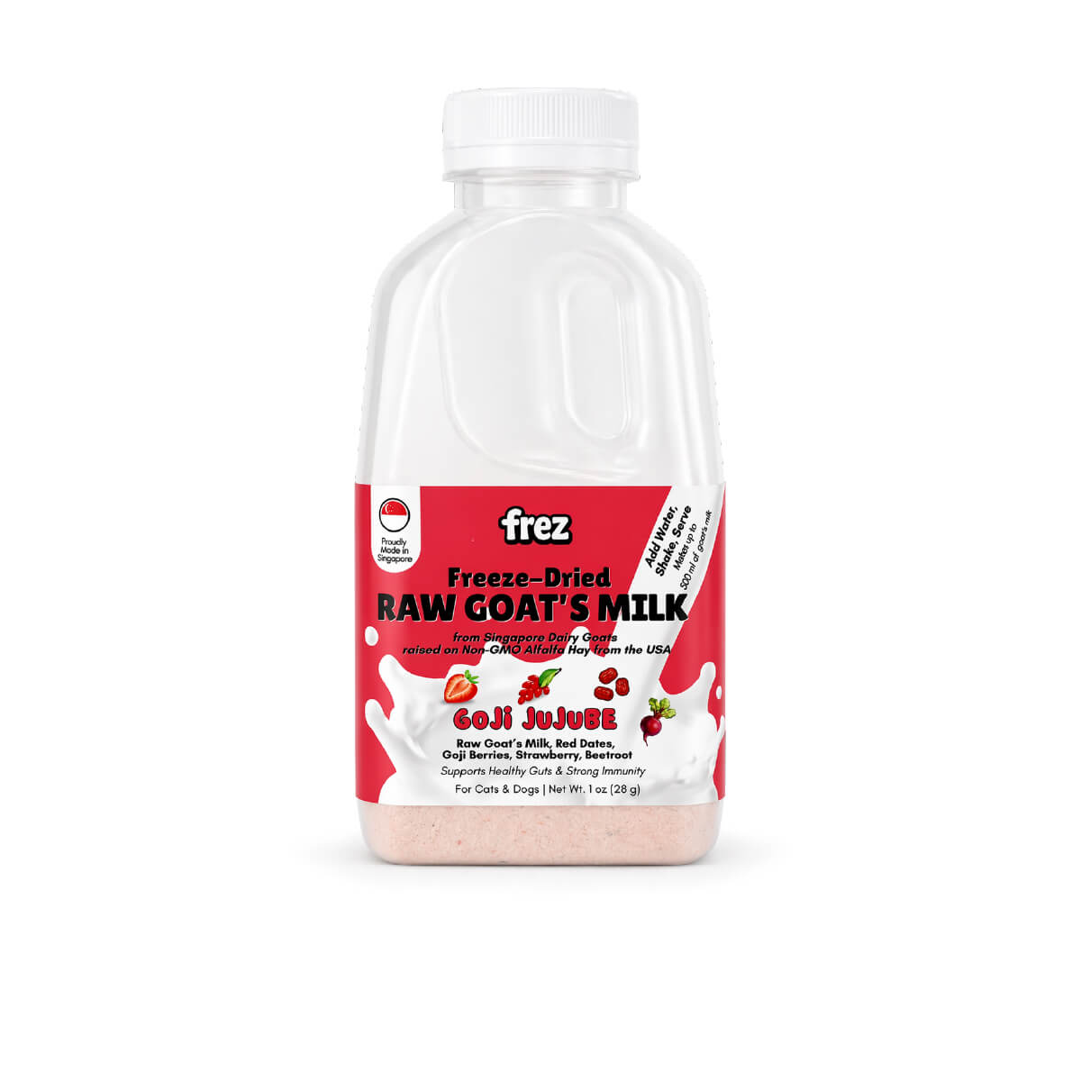 Frez Freeze Dried Raw Goat’s Milk | Goji Jujube