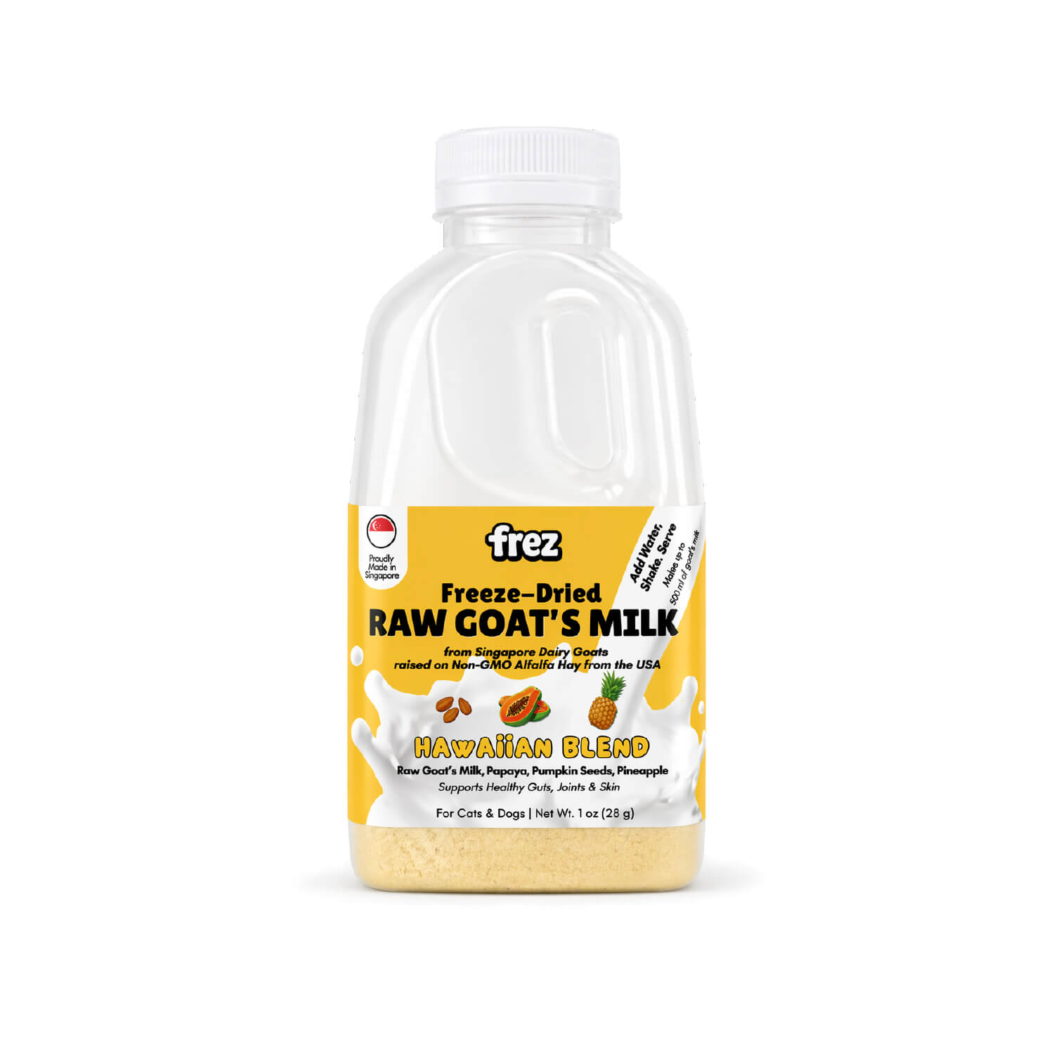 Frez Freeze Dried Raw Goat’s Milk | Hawaiian Blend