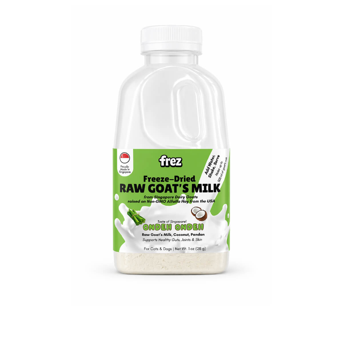 Frez Freeze Dried Raw Goat’s Milk | Ondeh Ondeh