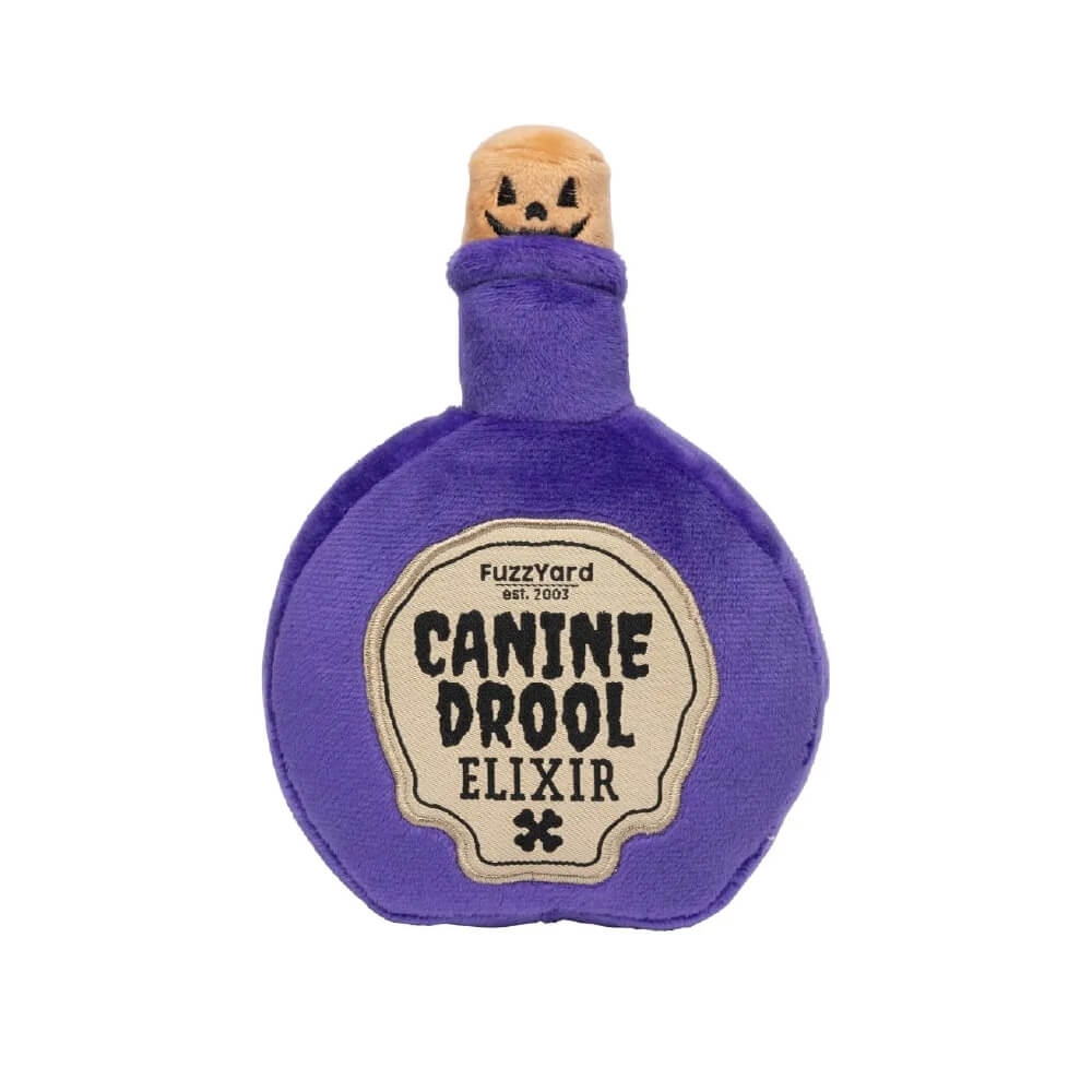FuzzYard Halloween Plush Dog Toy | Canine Drool Elixir