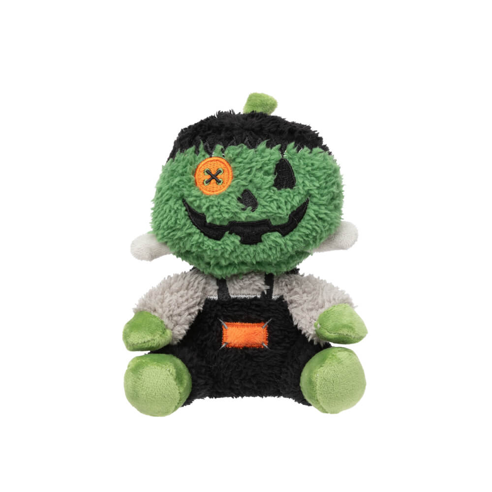 FuzzYard Halloween Plush Dog Toy | Jack-O Chan Frankenstein