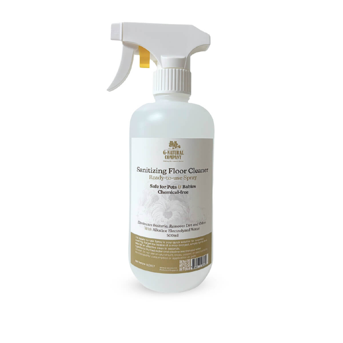 G-Natural Sanitizing Floor Cleaner Ready-to-use Spray 500ml