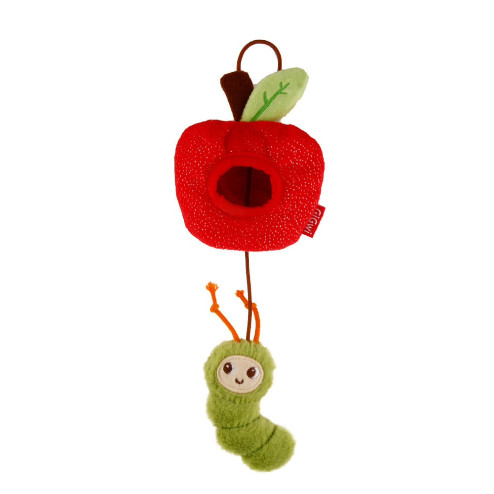 Gigwi Catch & Scratch Series | Rookie Hunter Catepillar with Apple