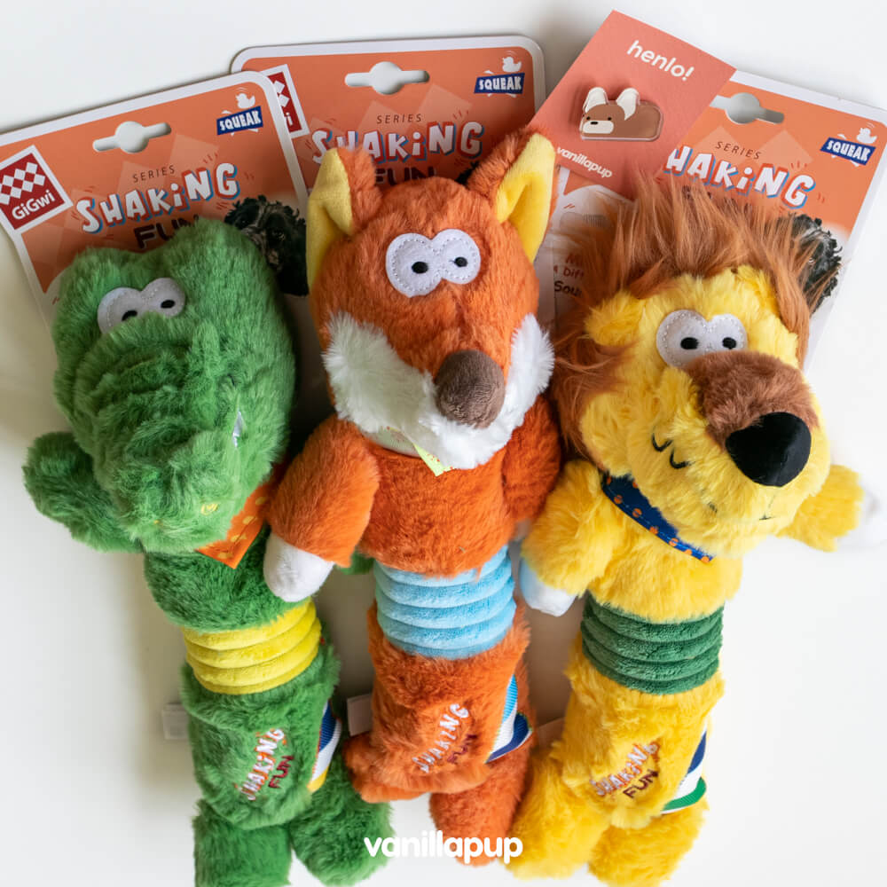 GiGwi Shaking Fun Plush Toy | Fox