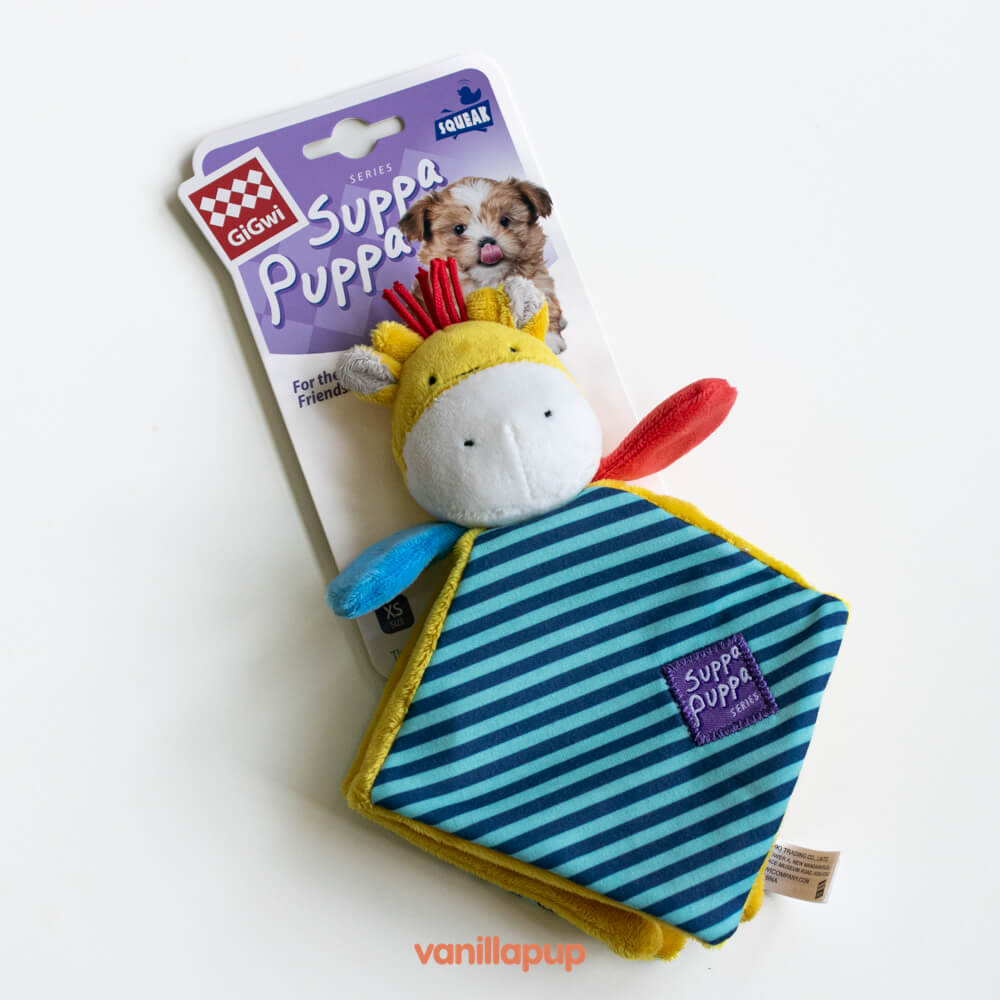 GiGwi Suppa Puppa Deer with Squeaker & Crinkle Paper