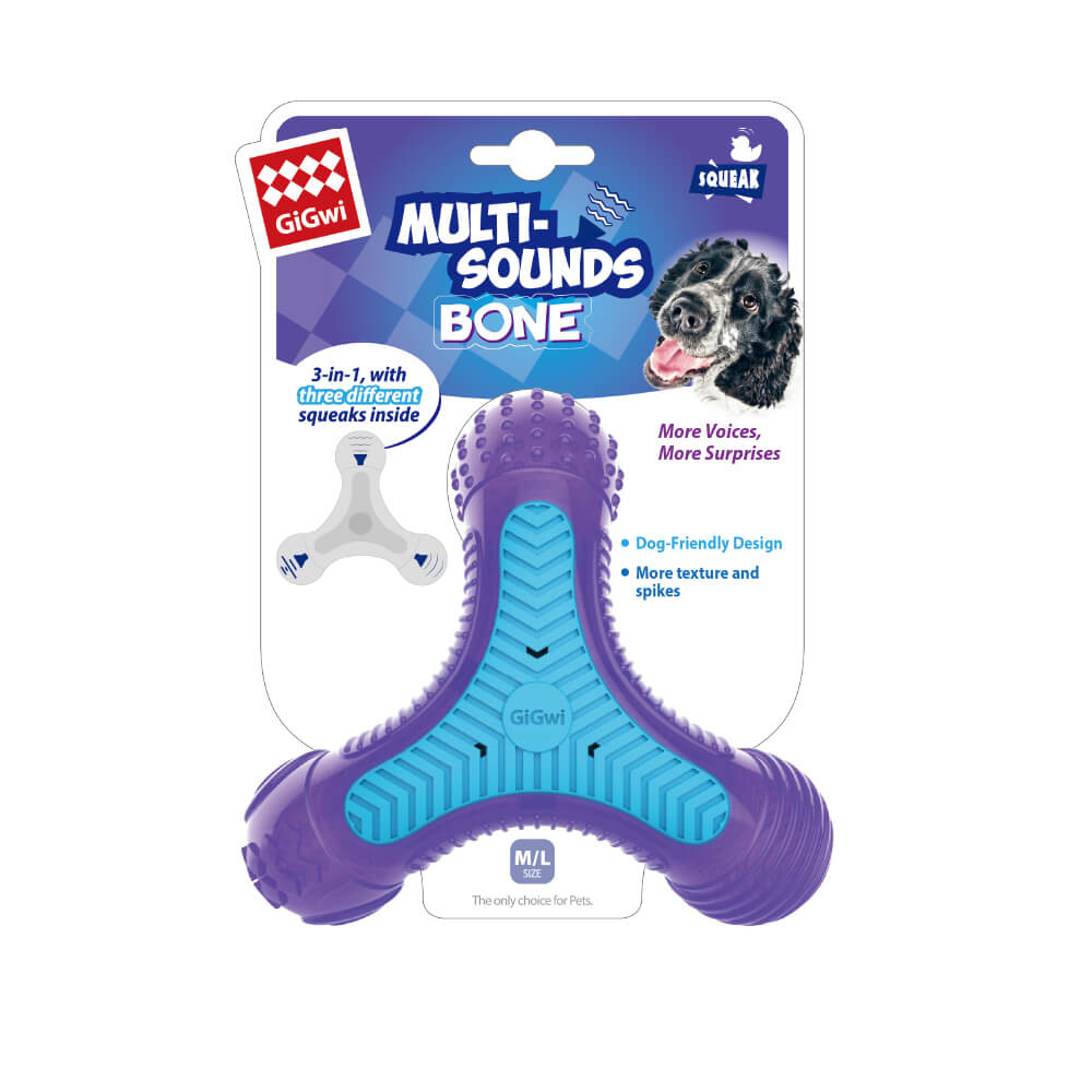 GiGwi Multi-Sounds Bone