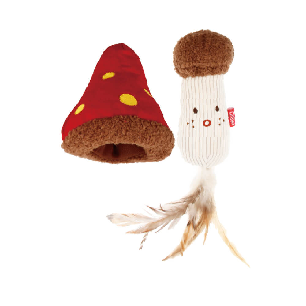 Gigwi Catch & Scratch Series | Mushroom Cap with Stem
