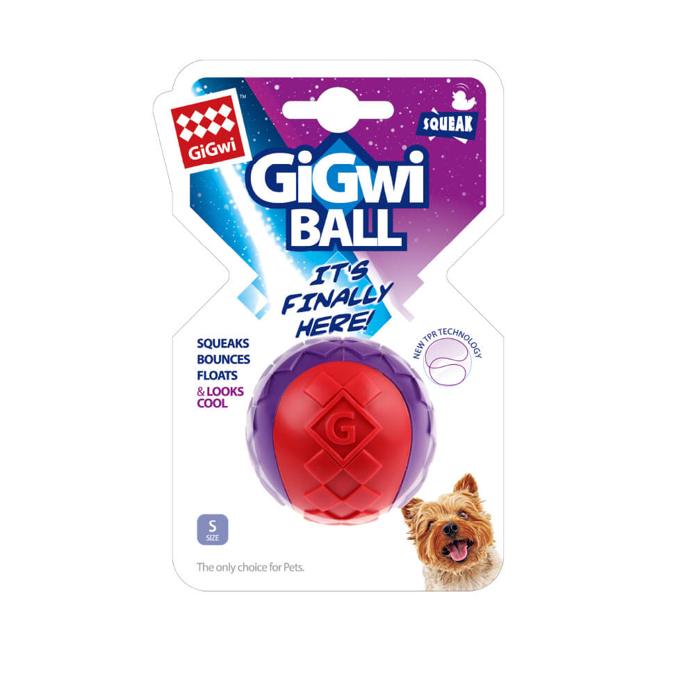 GiGwi Squeaky Rubber Ball