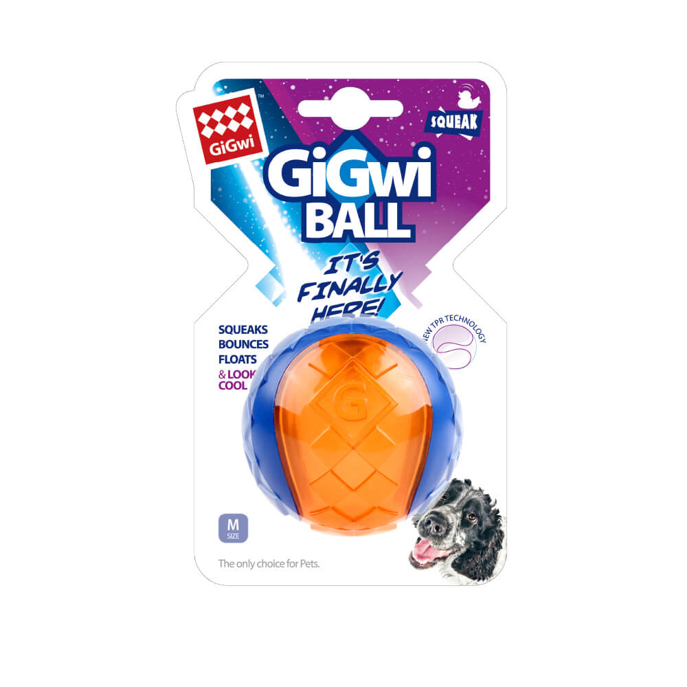 GiGwi Squeaky Rubber Ball