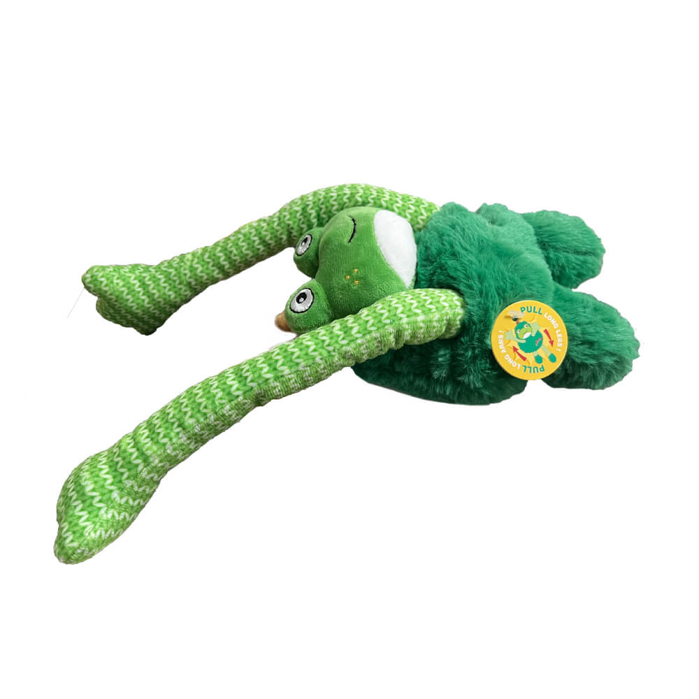 GiGwi Plush Friendz Avocado Frog