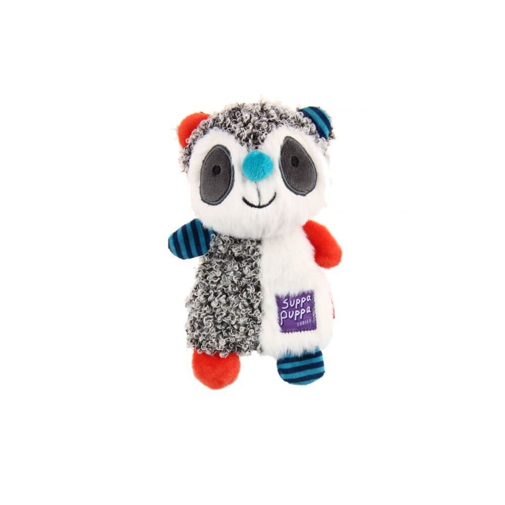 GiGwi Suppa Puppa Plush Toy for Puppies | Raccoon