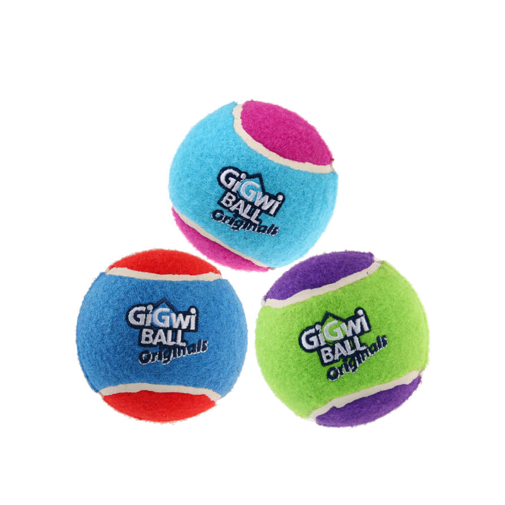 GiGwi Squeaky Tennis Balls