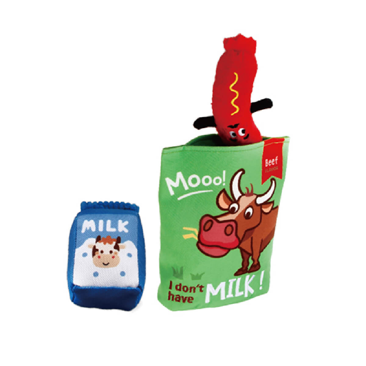 Gigwi Foody Friends Beef Snack Bag