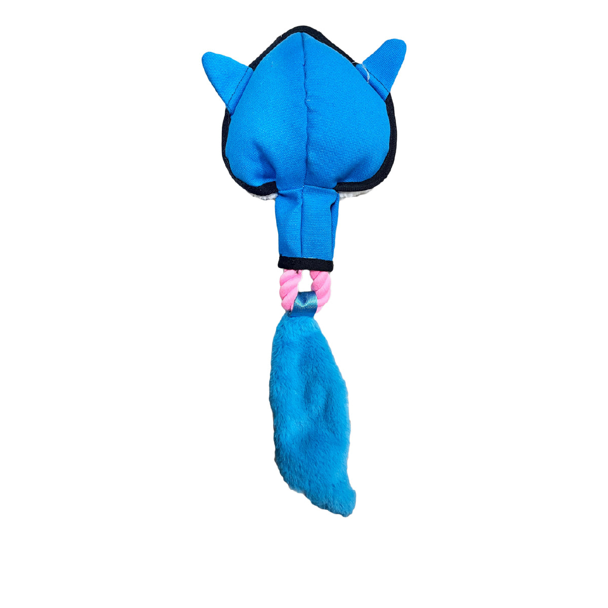 Gigwi Tug Hercules Blue Raccoon Toy